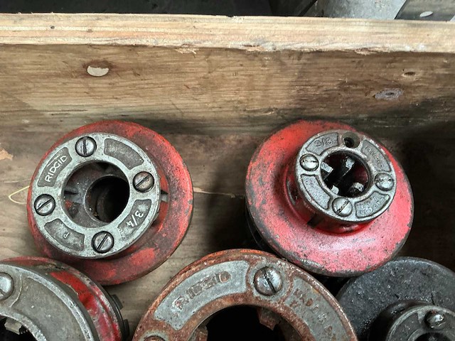Ridgid snijkoppen voor draadsnijmachine (12x) - afbeelding 5 van  6