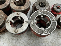 Ridgid / virax snijkoppen voor draadsnijmachine (10x) - afbeelding 3 van  6