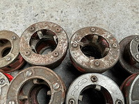 Ridgid / virax snijkoppen voor draadsnijmachine (10x) - afbeelding 5 van  6