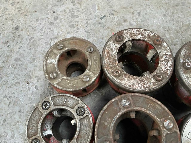 Ridgid / virax snijkoppen voor draadsnijmachine (10x) - afbeelding 6 van  6