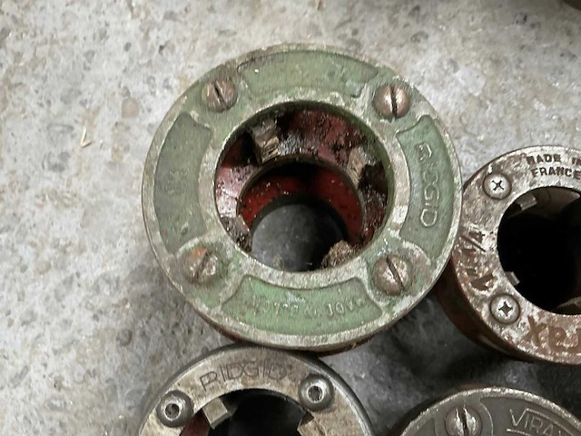 Ridgid / virax snijkoppen voor draadsnijmachine (13x) - afbeelding 2 van  10