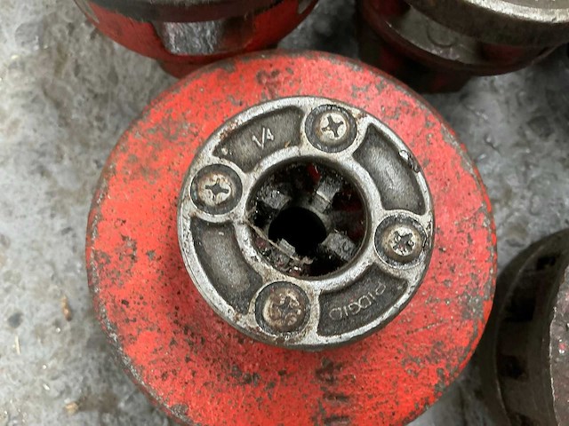 Ridgid / virax snijkoppen voor draadsnijmachine (13x) - afbeelding 3 van  10