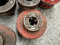 Ridgid / virax snijkoppen voor draadsnijmachine (13x) - afbeelding 5 van  10