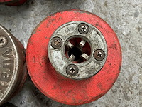 Ridgid / virax snijkoppen voor draadsnijmachine (13x) - afbeelding 8 van  10