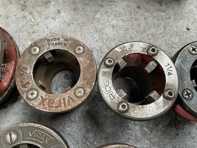 Ridgid / virax snijkoppen voor draadsnijmachine (13x) - afbeelding 10 van  10