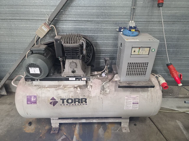 Riemgedreven compressor teknokom - afbeelding 1 van  4