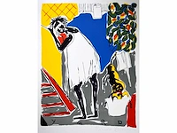 Rieneke boonman - zeefdruk - 50x65cm - 1990