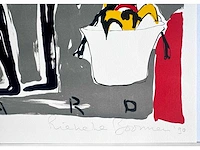 Rieneke boonman - zeefdruk - 50x65cm - 1990 - afbeelding 2 van  6