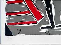 Rieneke boonman - zeefdruk - 50x65cm - 1990 - afbeelding 3 van  6