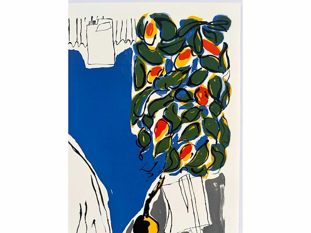 Rieneke boonman - zeefdruk - 50x65cm - 1990 - afbeelding 5 van  6