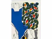 Rieneke boonman - zeefdruk - 50x65cm - 1990 - afbeelding 5 van  6