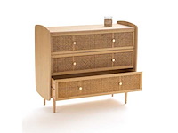 Riet 3-lades ladekast - eikenhout - afbeelding 4 van  7