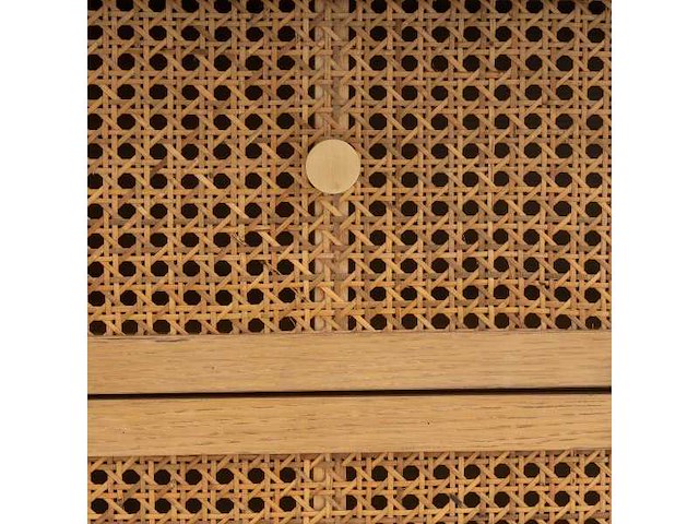 Riet 3-lades ladekast - eikenhout - afbeelding 5 van  7