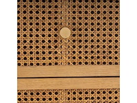 Riet 3-lades ladekast - eikenhout - afbeelding 5 van  7