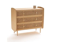 Riet 3-lades ladekast - eikenhout - afbeelding 6 van  7