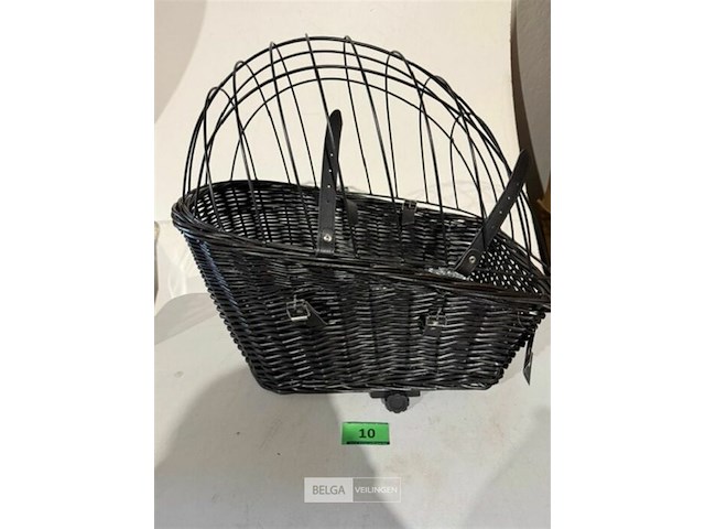 Rieten fietsenmand 55 x 35 x 49 cm - afbeelding 1 van  3