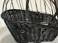 Rieten fietsenmand 55 x 35 x 49 cm - afbeelding 3 van  3