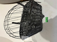 Rieten fietsenmand 55 x 35 x 49 cm - afbeelding 1 van  3