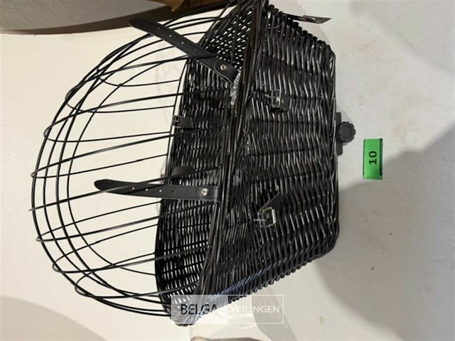 Rieten fietsenmand 55 x 35 x 49 cm - afbeelding 2 van  3