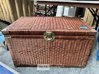 Rieten mand afm l90xb50xh52 cm - afbeelding 1 van  2