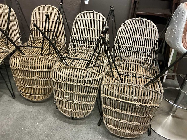 Rieten stoel (12x) - afbeelding 2 van  3
