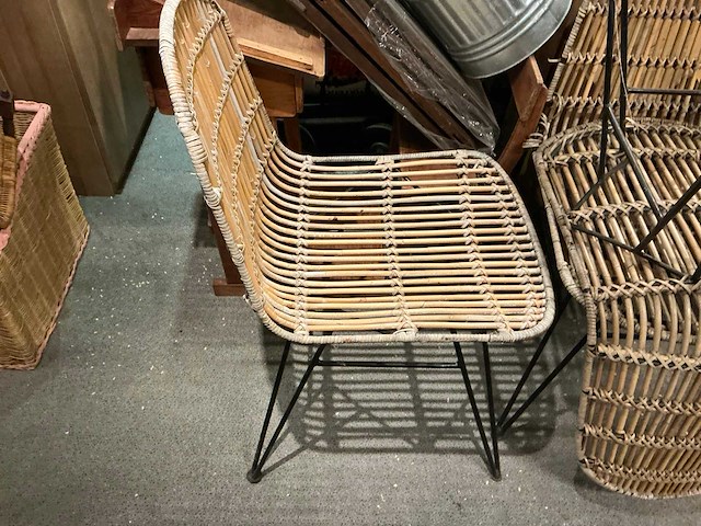 Rieten stoel (12x) - afbeelding 3 van  3