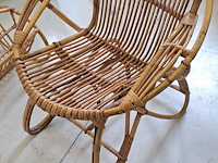 Rieten zetel en krantenbak - afbeelding 2 van  3