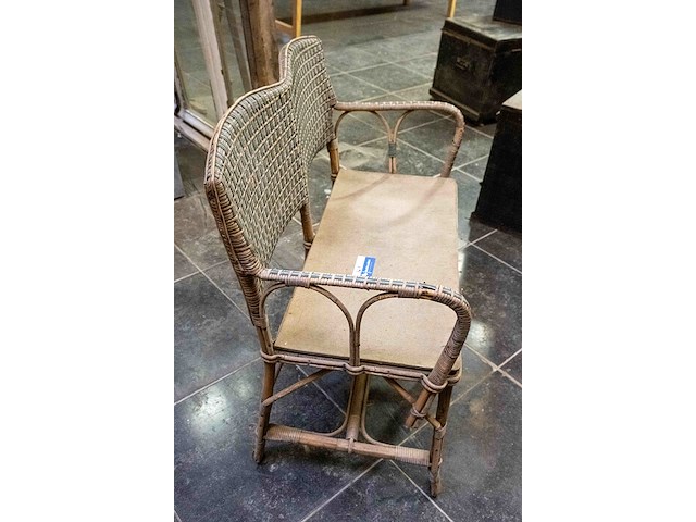 Rieten zetel - afbeelding 2 van  2
