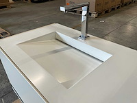 Rifra wastafel en spiegel - afbeelding 12 van  16