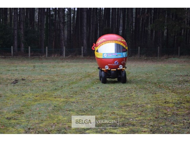 Rijdende helm - eyecatcher voor cross en autosport - afbeelding 4 van  30