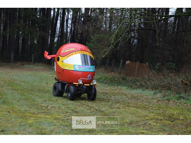 Rijdende helm - eyecatcher voor cross en autosport - afbeelding 6 van  30