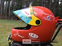 Rijdende helm - eyecatcher voor cross en autosport - afbeelding 9 van  30