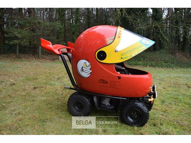 Rijdende helm - eyecatcher voor cross en autosport - afbeelding 11 van  30