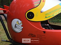 Rijdende helm - eyecatcher voor cross en autosport - afbeelding 13 van  30