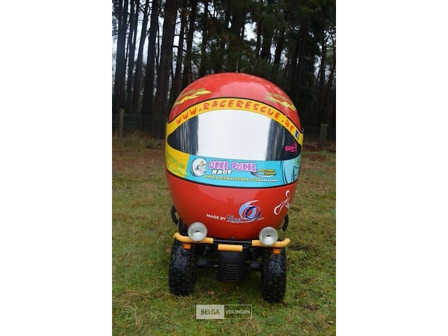 Rijdende helm - eyecatcher voor cross en autosport - afbeelding 17 van  30