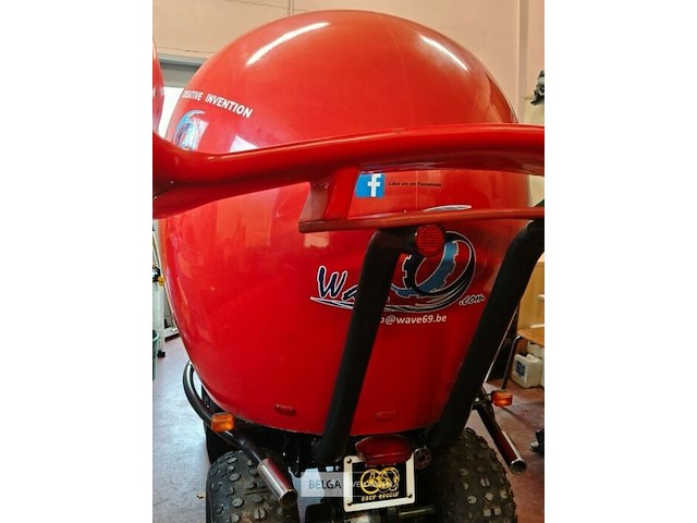 Rijdende helm - eyecatcher voor cross en autosport - afbeelding 20 van  30