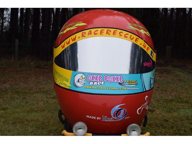 Rijdende helm gemonteerd op quad cobra 165cc (ideaal voor promo materiaal) - afbeelding 15 van  46
