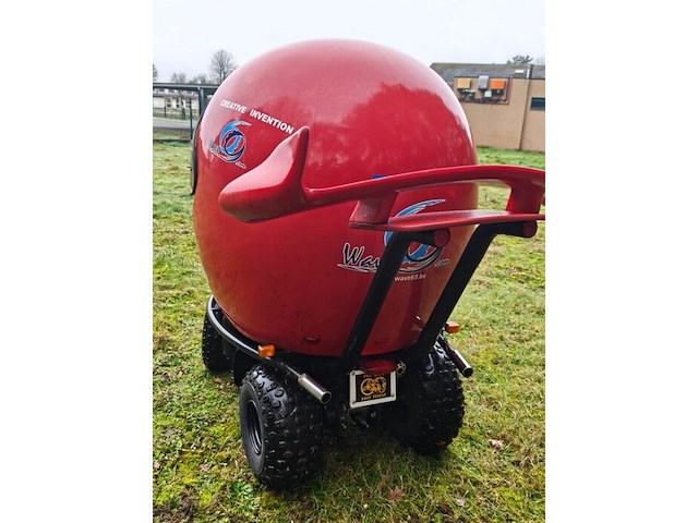 Rijdende helm gemonteerd op quad cobra 165cc (ideaal voor promo materiaal) - afbeelding 22 van  46