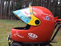 Rijdende helm gemonteerd op quad cobra 165cc (ideaal voor promo materiaal) - afbeelding 2 van  46
