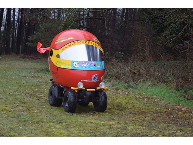 Rijdende helm gemonteerd op quad cobra 165cc (ideaal voor promo materiaal) - afbeelding 43 van  46