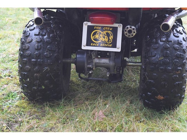Rijdende helm gemonteerd op quad cobra 165cc (ideaal voor promo materiaal) - afbeelding 5 van  46