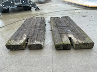 Rijplaat/steunplaat voor kraan (2x)