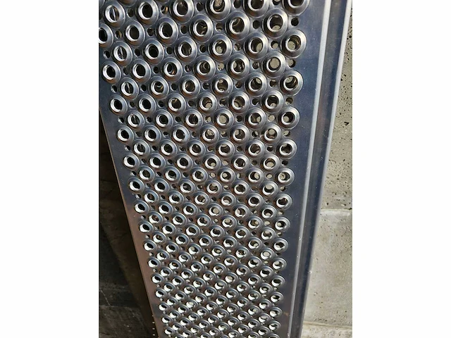 Rijplaten aluminium - 200x26 - 1000 kg - afbeelding 2 van  2