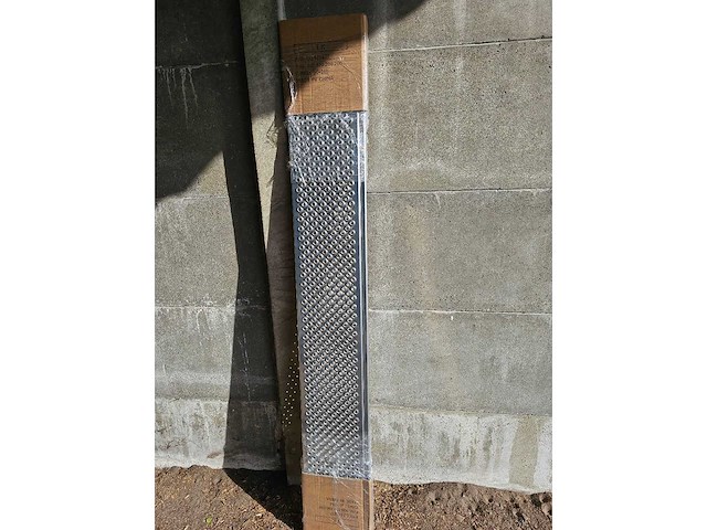 Rijplaten aluminium - 200x26 - 1000 kg - afbeelding 1 van  1