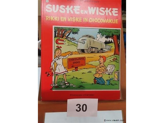 Rikki en wiske in chocowakije - afbeelding 1 van  2