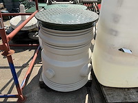 Rikutec pvc regenwaterput met schroefdeksel - afbeelding 1 van  3