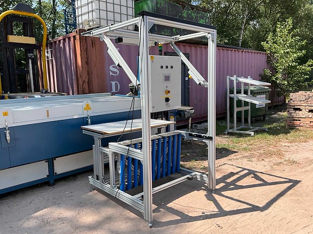 Rimas werktafel met rollenbaansysteem en led verlichting - afbeelding 3 van  9