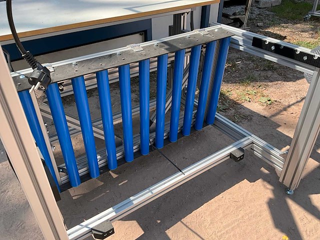 Rimas werktafel met rollenbaansysteem en led verlichting - afbeelding 5 van  10