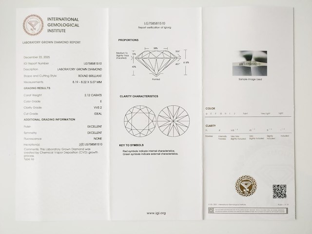 Ring 2.12ct - afbeelding 6 van  6