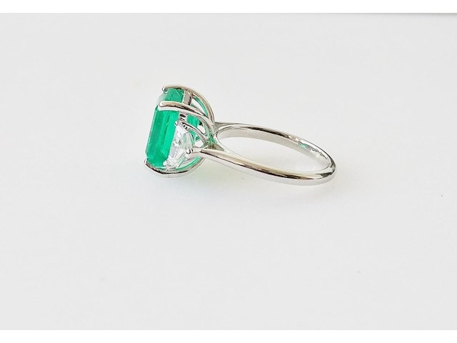 Ring 6.84ct - afbeelding 2 van  7